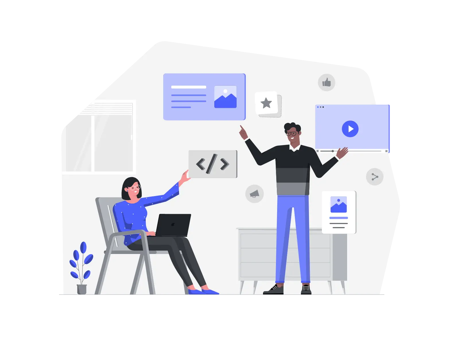 IT professionals collaborating on software solutions at Nexus Nova Tech
