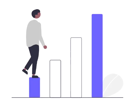 Business growth metrics showing benefits of Nexus Nova Tech's IT services